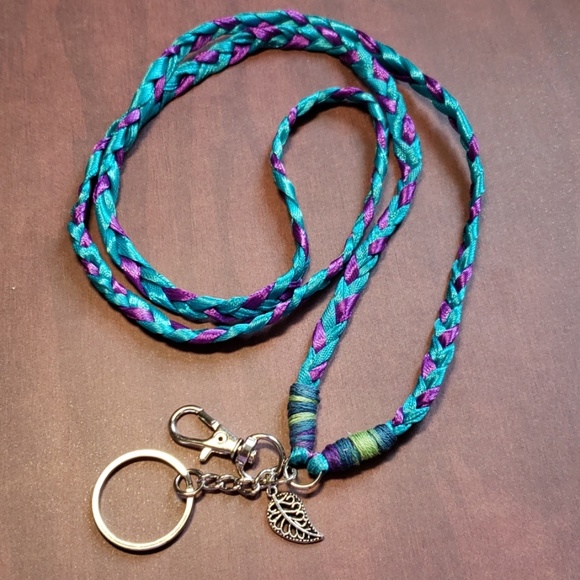 iamkimberlina Accessories - 🧵3/$14 - Handmade Ribbon & Charm Lanyard